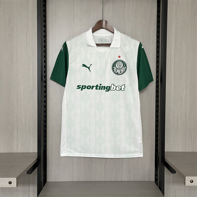 Pronta entrega-25-26 Camisa Torcedor Palmeiras visitante