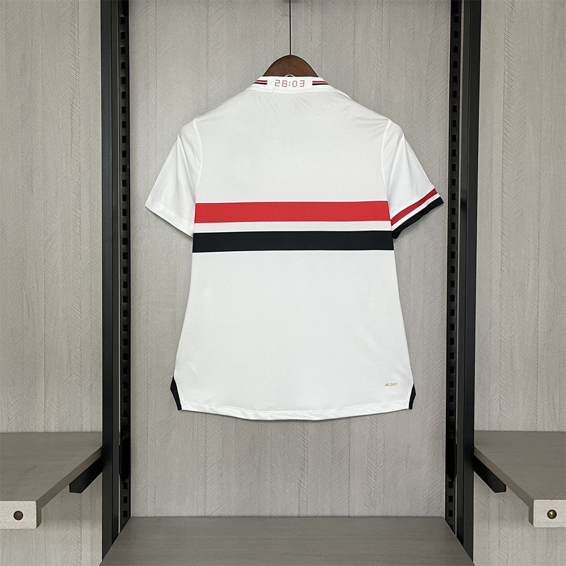 25-26 Camisa Feminina São Paulo mandante