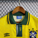 91-93-Camisa Retrô Brasil mandante