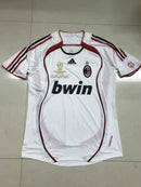 Retro 2006-2007 Milan versão champions league
