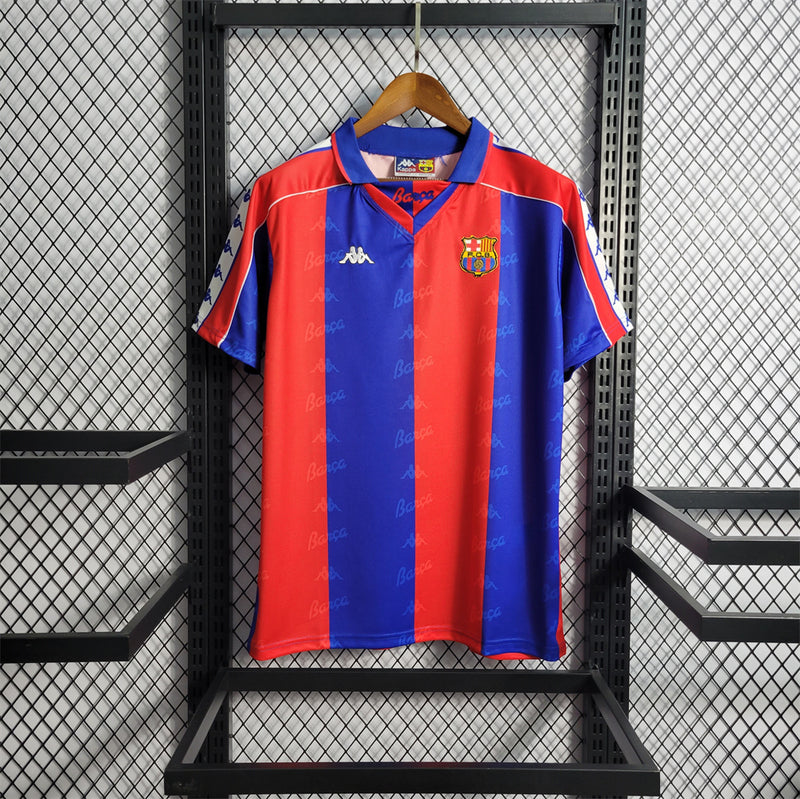 92-95-Camisa Retrô Barcelona mandante