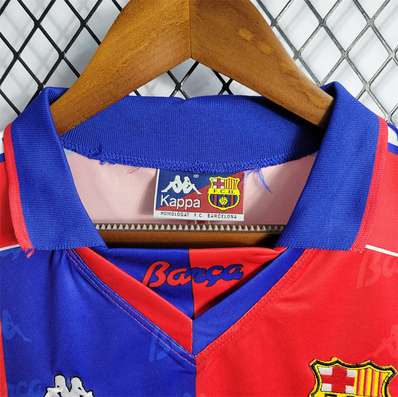 92-95-Camisa Retrô Barcelona mandante
