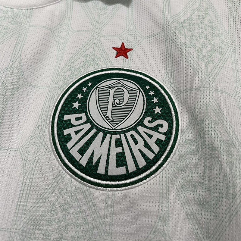 Pronta entrega-25-26 Camisa Torcedor Palmeiras visitante