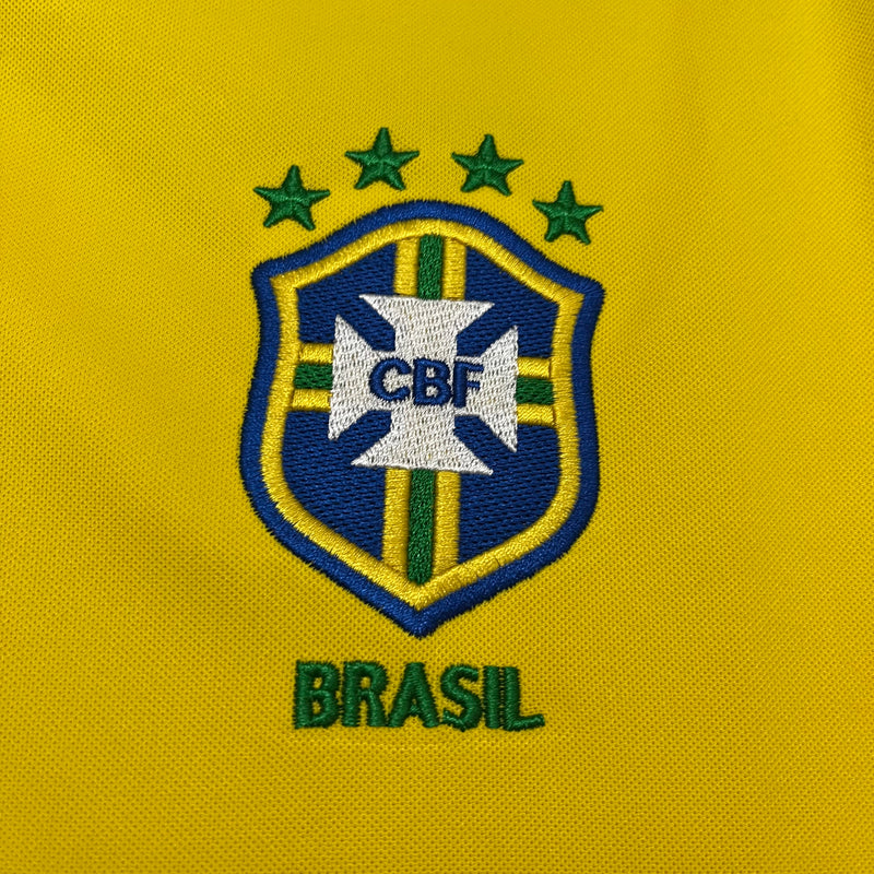 98-Camisa Retrô Brasil nome e numero Ronaldo