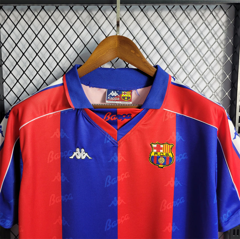 92-95-Camisa Retrô Barcelona mandante