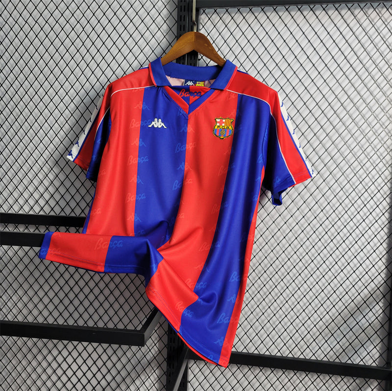 92-95-Camisa Retrô Barcelona mandante