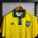 91-93-Camisa Retrô Brasil mandante