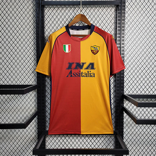 01-02 - CAMISETA RETRO ROMA MANDANTE
