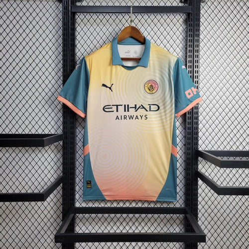 24-25 Manchester City torcedor quarta camisa