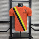 25-26 Camisa Jogador Manchester City visitante versão laranja