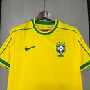 98-Camisa Retrô Brasil nome e numero Ronaldo