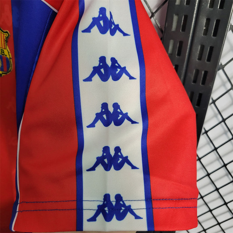 92-95-Camisa Retrô Barcelona mandante