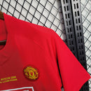 Retro 07-08 Manchester United versão champions league mandante