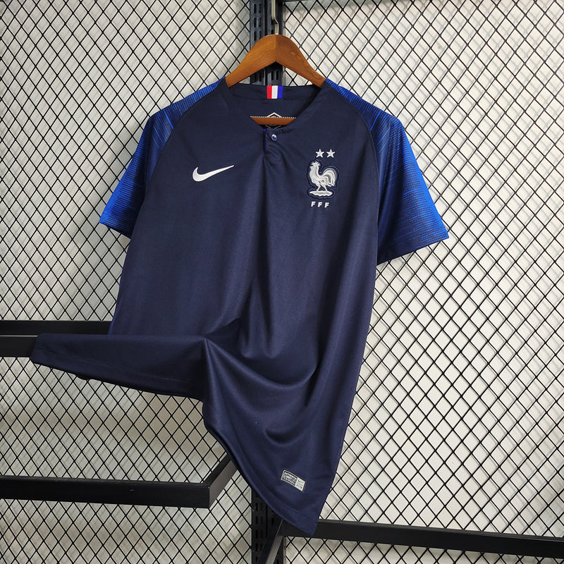 2018 - CAMISETA RETRO FRANCA MANDANTE