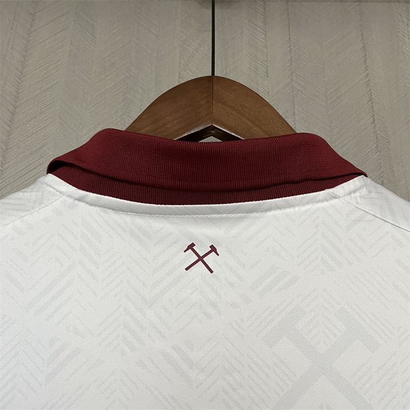 24-25 West Ham Torcedor terceira camisa