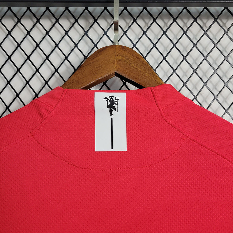 Retro 07-08 Manchester United versão champions league mandante