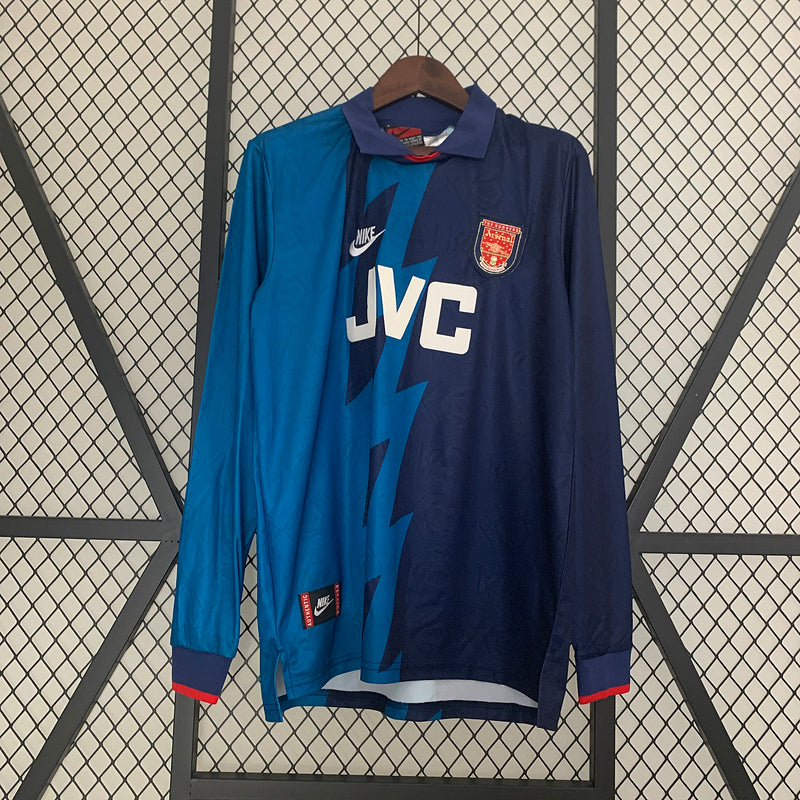 Retro Arsenal 95-96 visitante manga longa