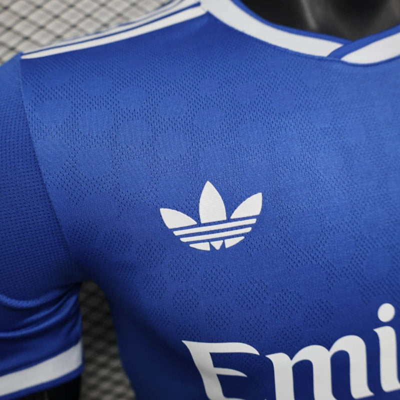 25-26 Camisa Jogador Real Madrid visitante versão azul