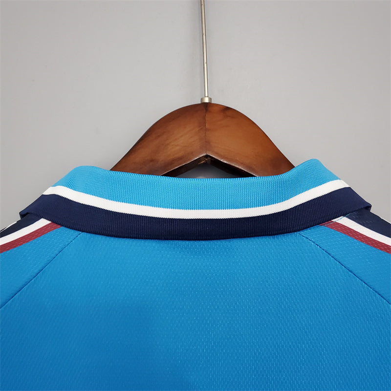 Pronta entrega -1997-99 Manchester City home Retro jersey S-XXL