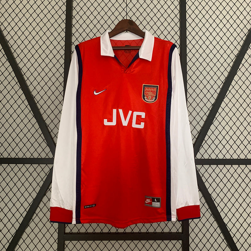 Retro Arsenal 98-99 mandante manga longa