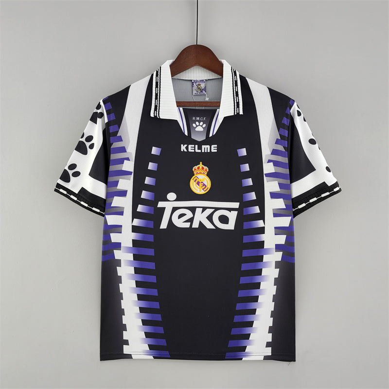 97-98 - CAMISETA RETRO REAL MADRID TERCEIRA