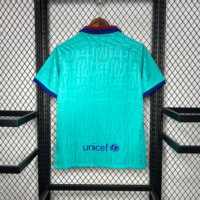 Retro 19-20 Barcelona terceira camisa