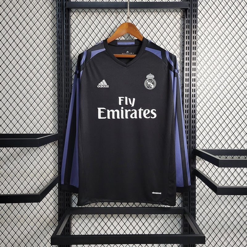 16-17 - CAMISETA RETRO REAL MADRID VISITANTE