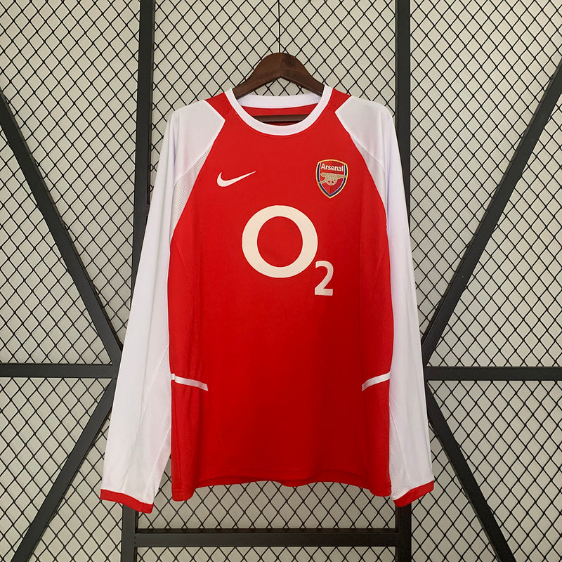 Retro Arsenal 02-04 mandante manga longa