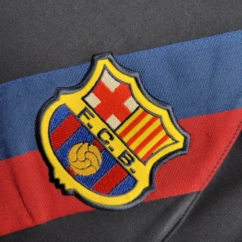 Retro 02-03 Barcelona terceira camisa