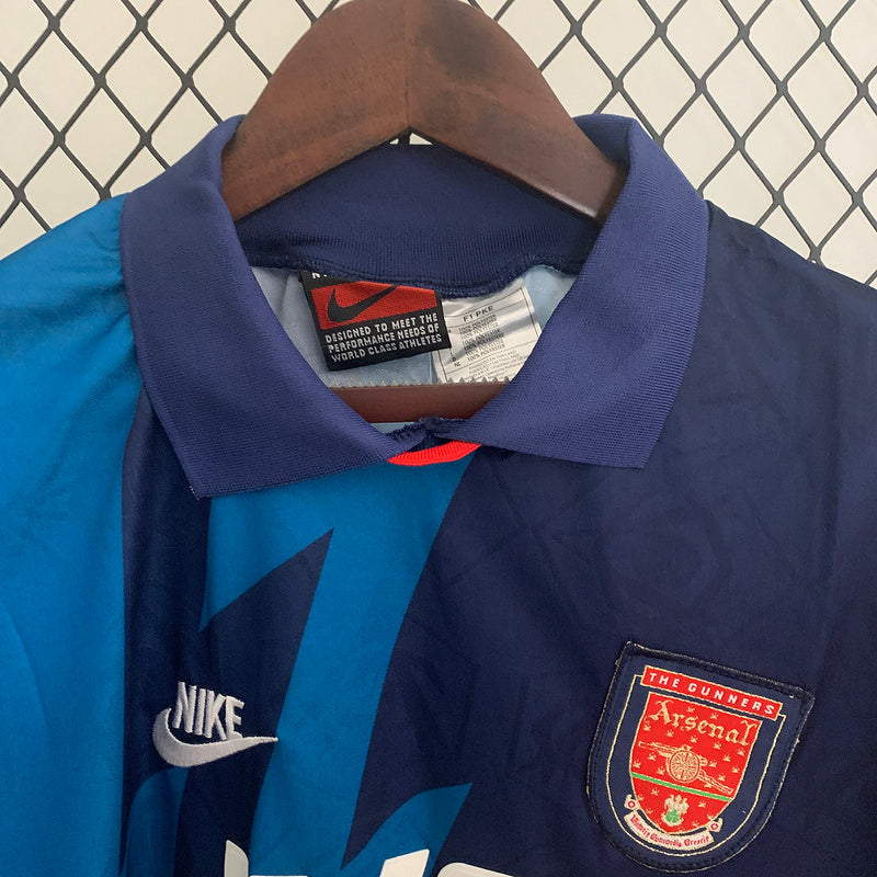 Retro Arsenal 95-96 visitante manga longa