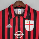 99-00 Camisa Retrô Milan mandante