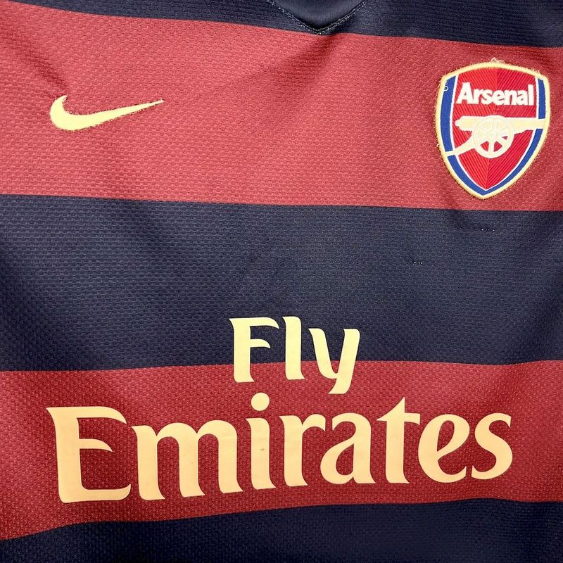 Retro 2007-08 Arsenal terceira camisa