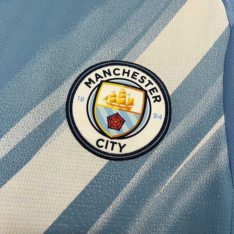 Pronta entrega- 25-26 Manchester City torcedor mandante