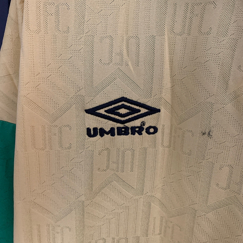 Retro Manchester United 92-94 terceira camisa manga longa