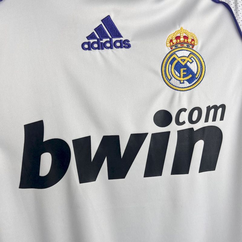 Retro 2007-08 Real Madrid mandante