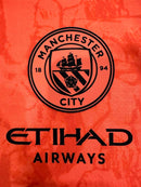 25-26 Camisa Jogador Manchester City visitante versão laranja