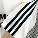 Retro 2003-04 Real Madrid versão gola U