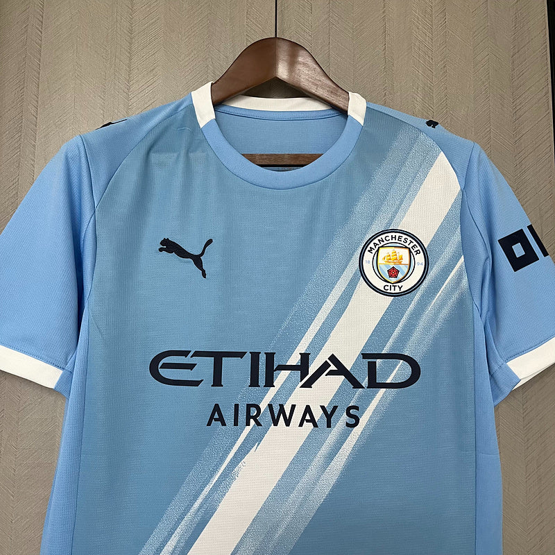 Pronta entrega- 25-26 Manchester City torcedor mandante