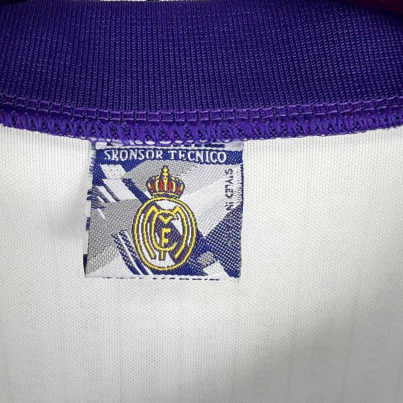 Retro 1996-97 Real Madrid terceira camisa