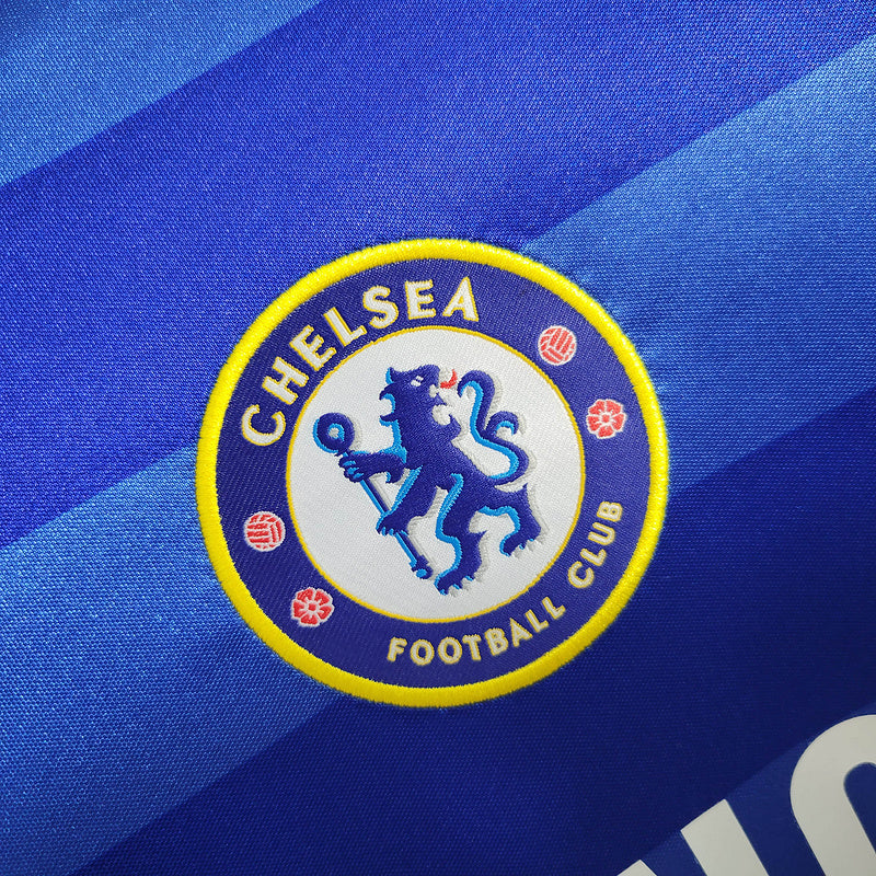 Retro 11-12 Chelsea mandante manga longa