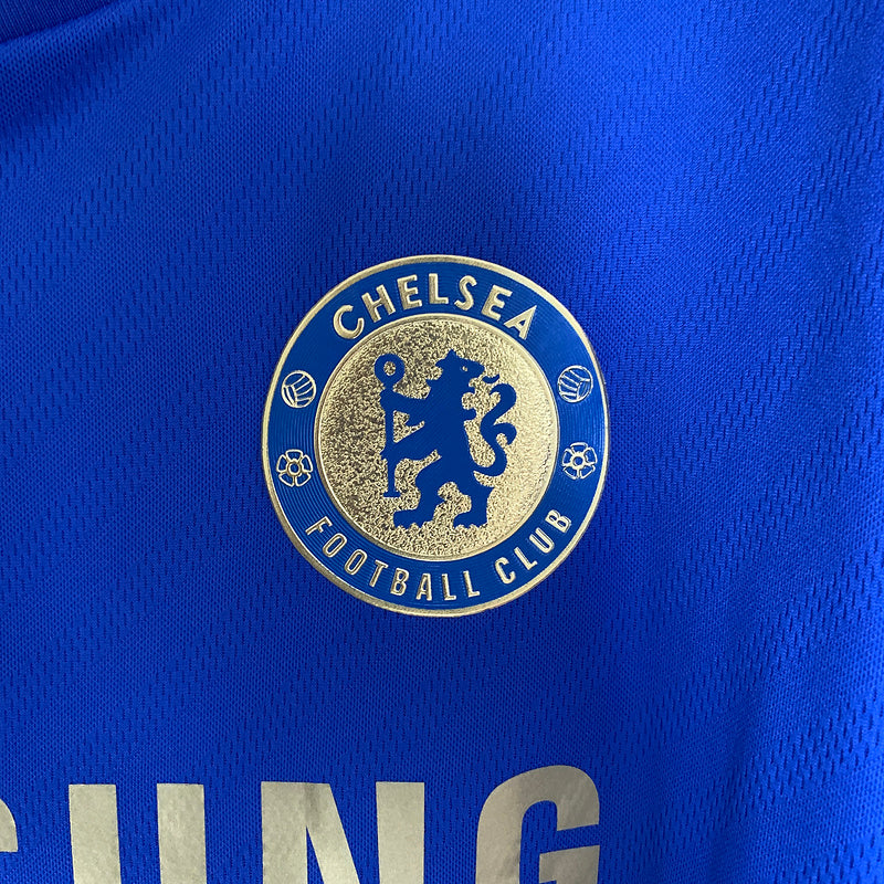 Retro 12-13 Chelsea mandante manga longa