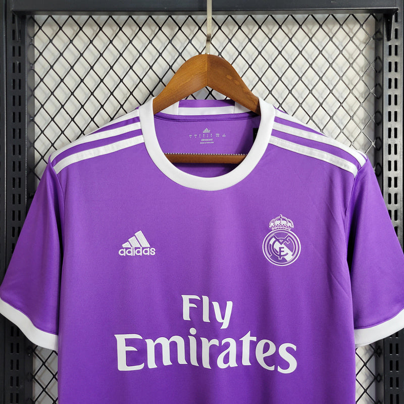 17-18 - CAMISETA RETRO REAL MADRID VISITANTE