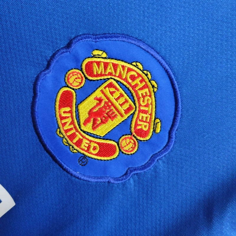 Retro 08-09 Manchester United mandante manga longa