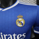 25-26 Camisa Jogador Real Madrid visitante versão azul