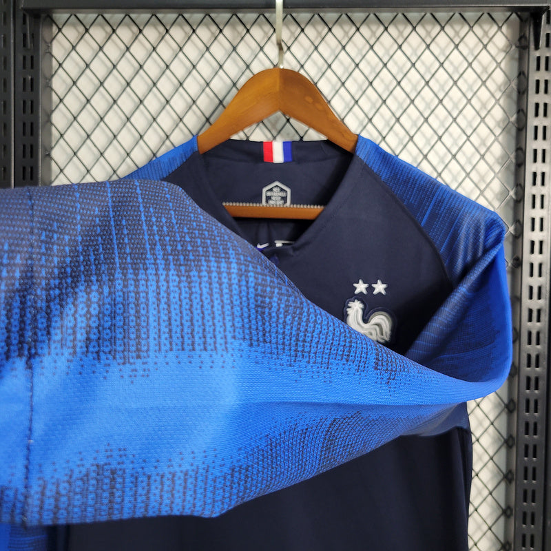 2018 - CAMISETA RETRO FRANCA MANDANTE