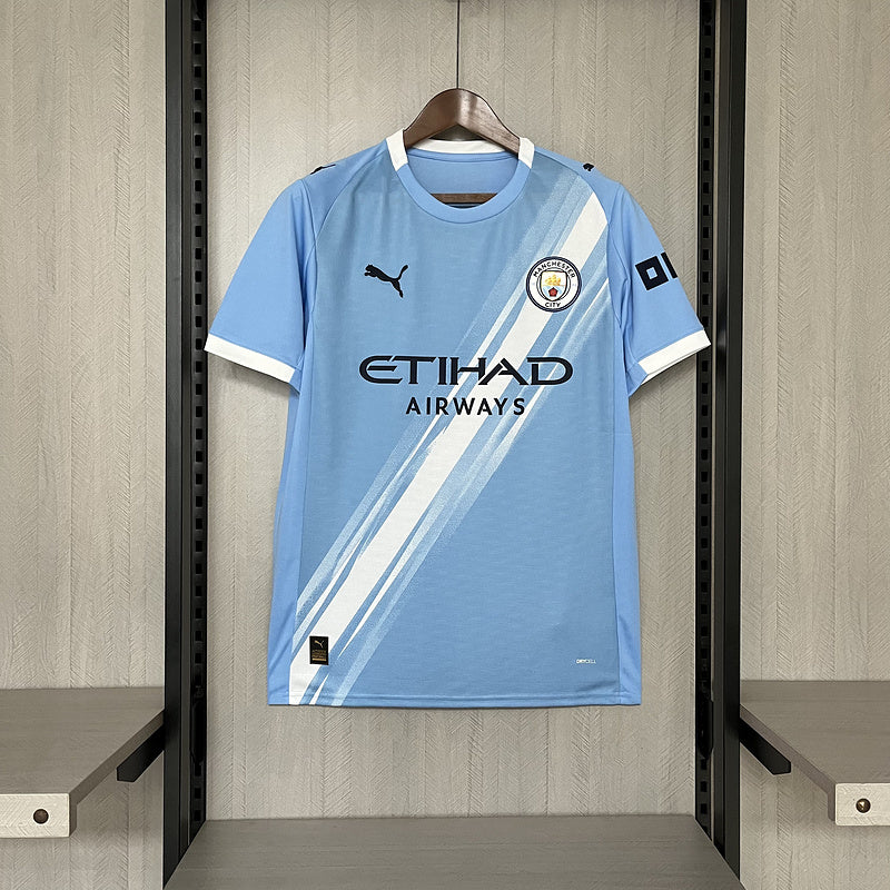 Pronta entrega- 25-26 Manchester City torcedor mandante