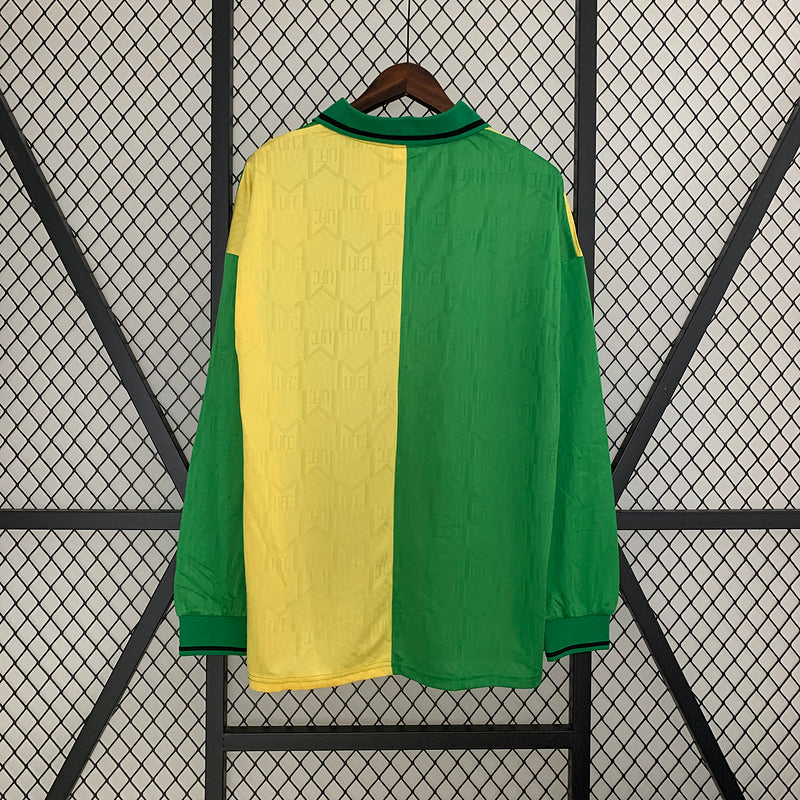 Retro Manchester United 92-94 terceira camisa manga longa