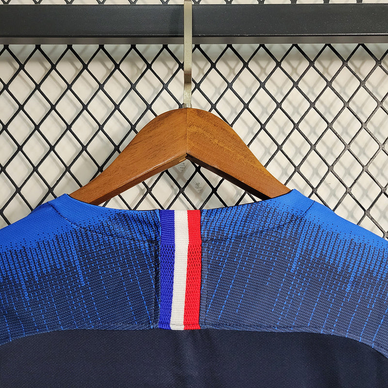 2018 - CAMISETA RETRO FRANCA MANDANTE