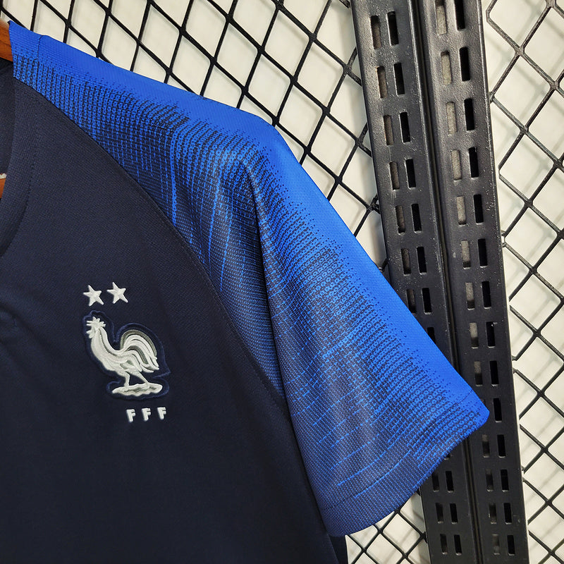 2018 - CAMISETA RETRO FRANCA MANDANTE