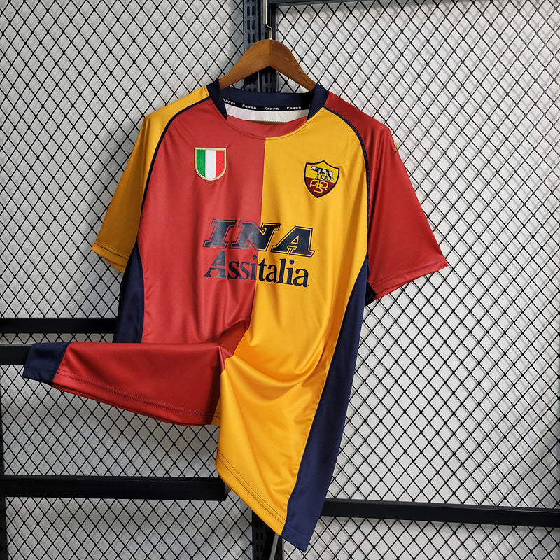 01-02 - CAMISETA RETRO ROMA MANDANTE